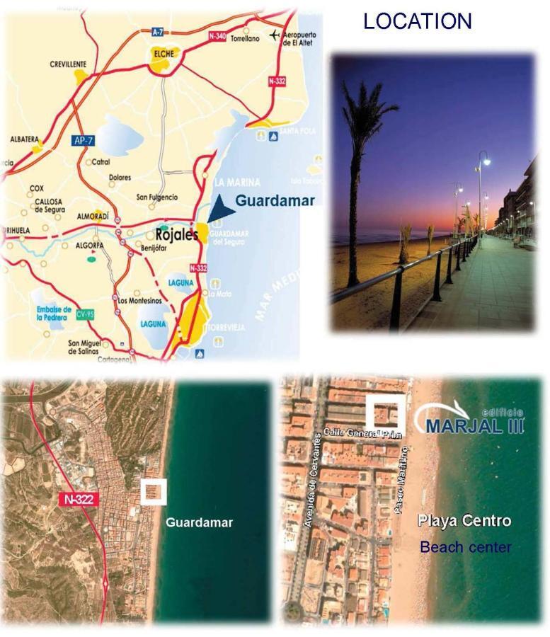Apartamento 10 Marjal Playa Centro De Guardamar كوارذامار ذيل سيغورا المظهر الخارجي الصورة